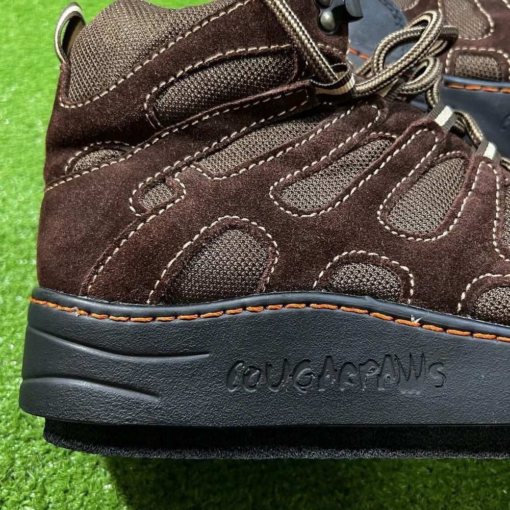 Cougar Paw Roofing Boots Size‎ 8.5 Suede Brown CPES Estimator Work Boot NWOT